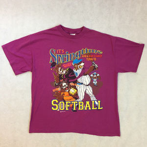 1993 Signal Artwear SOFTBALL Single Stitch Tee